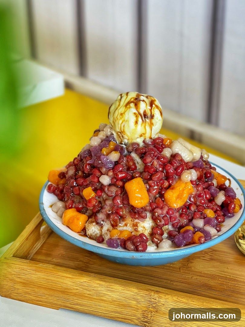 Shaved Ice Dessert