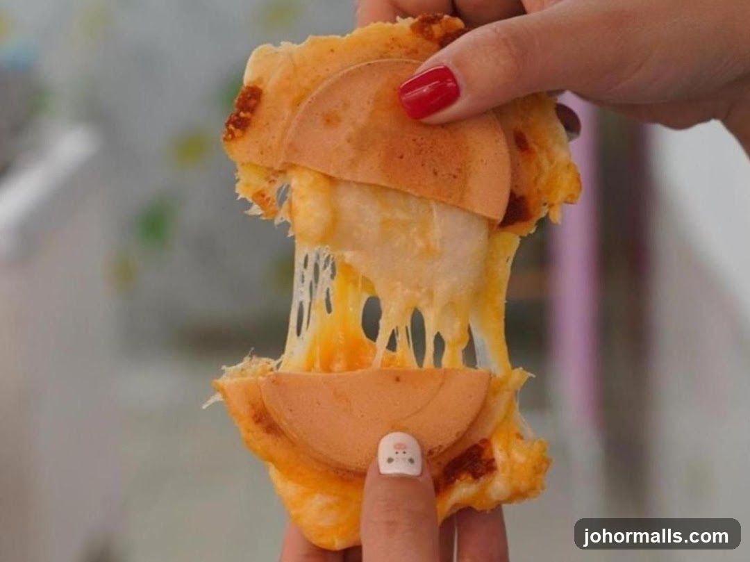 Cheesy Sausage Sandwich