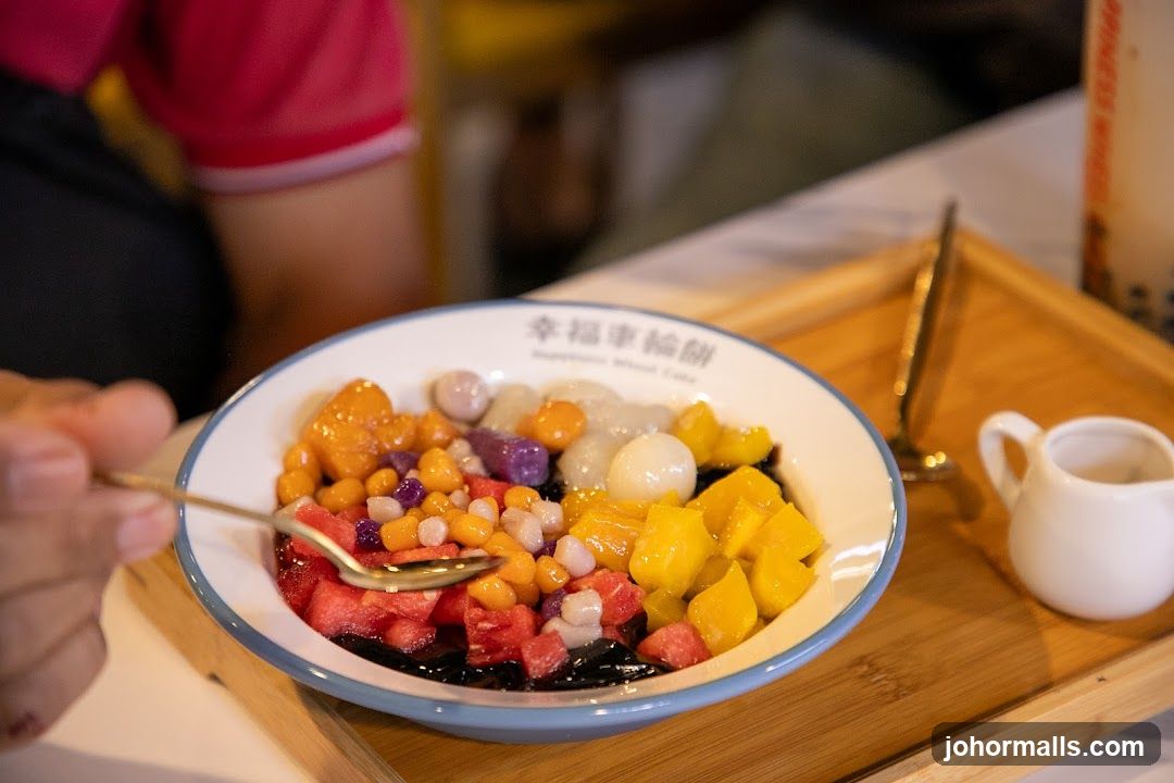 Dessert Bowl with Fruit and Boba