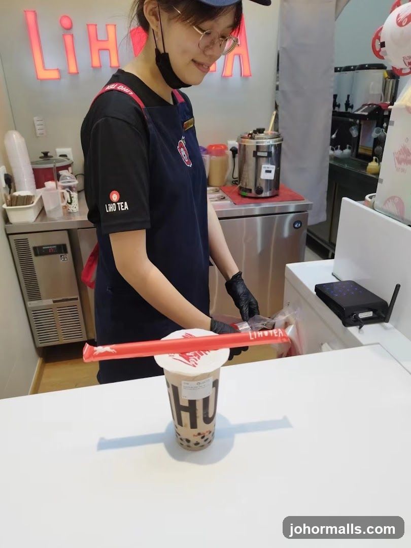 Bubble Tea Preparation