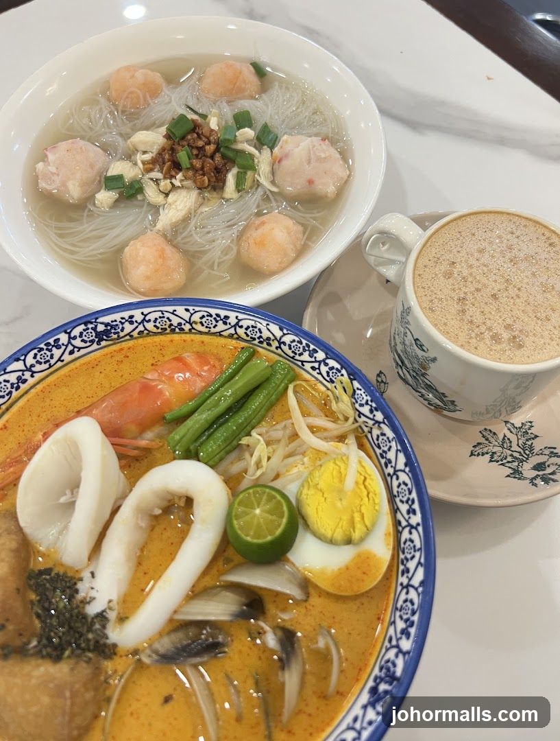 Noodles and Drink