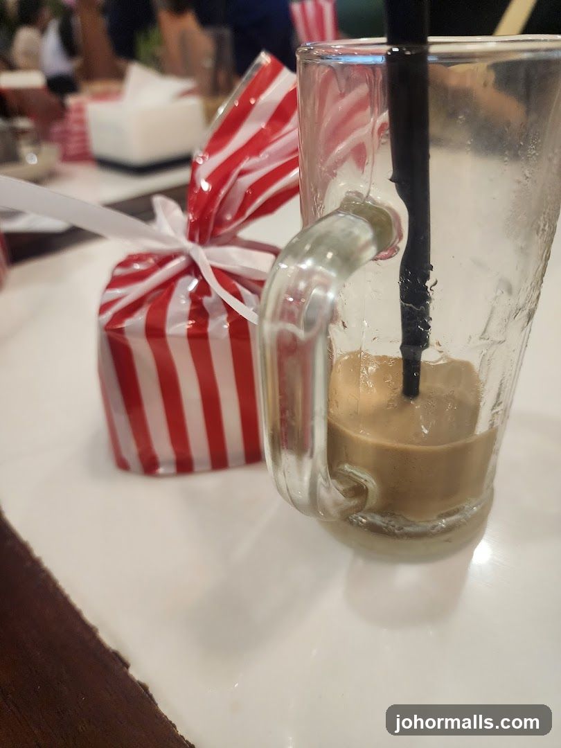 Wrapped Treat and Drink