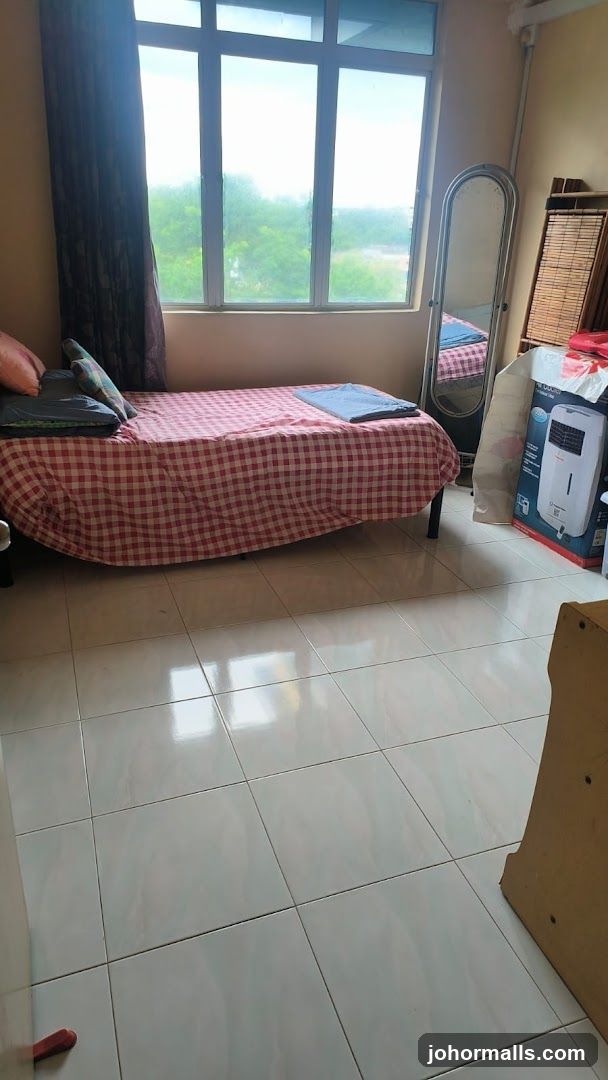 Bedroom with a bed and window