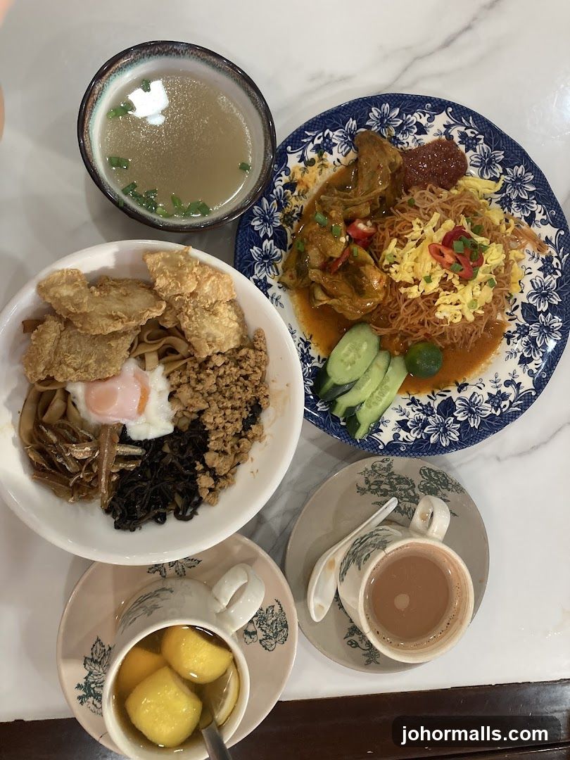 Malaysian Food Spread