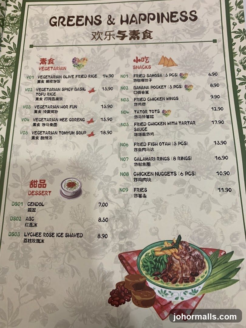 GREENS & HAPPINESS