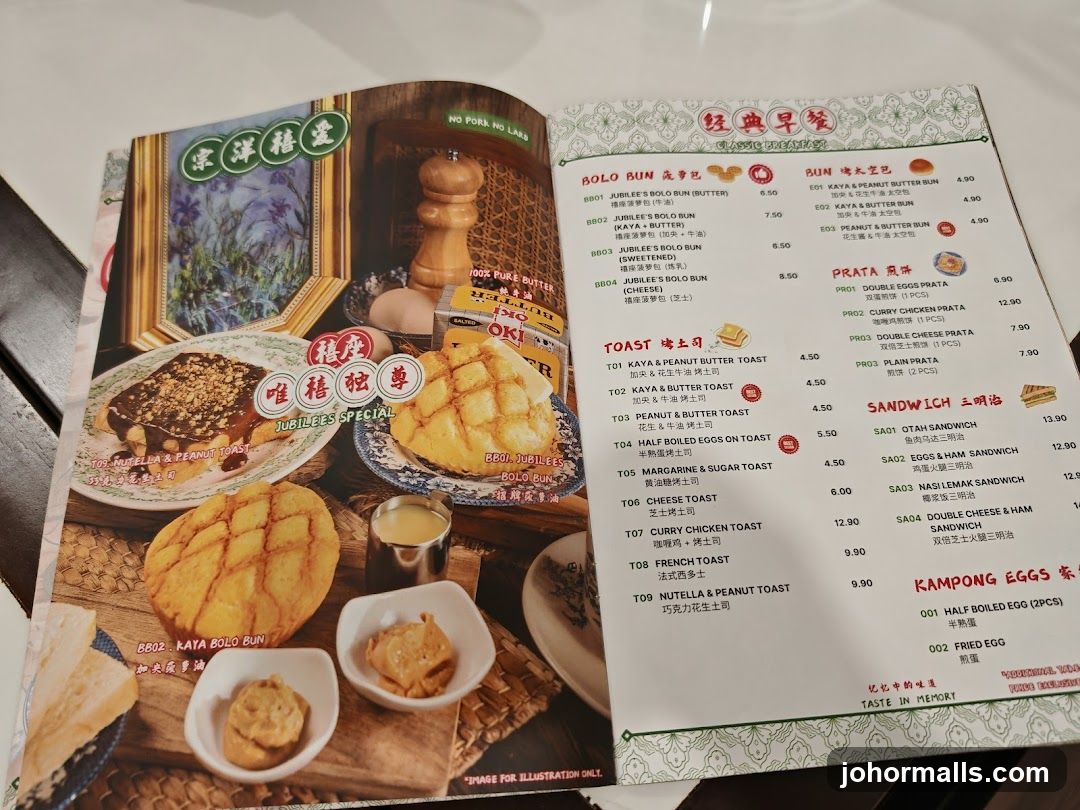 Classic Breakfast Menu