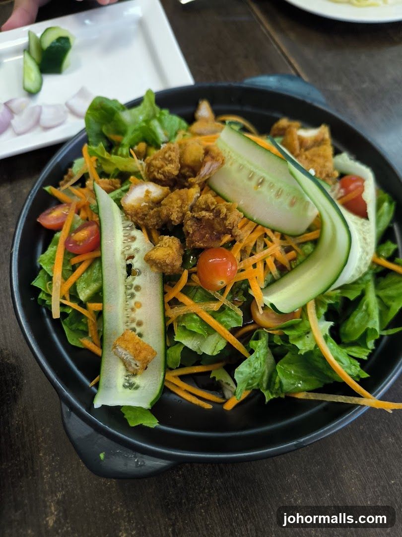 Crispy Chicken Salad