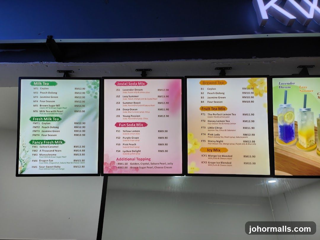 Beverage Menu