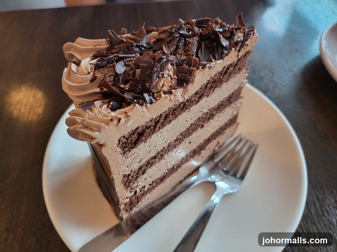 Chocolate Cake Slice