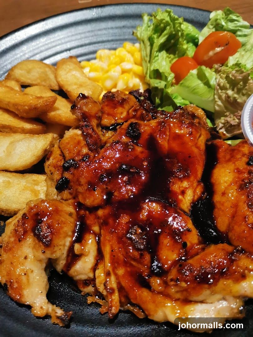 Chicken Steak with Sides