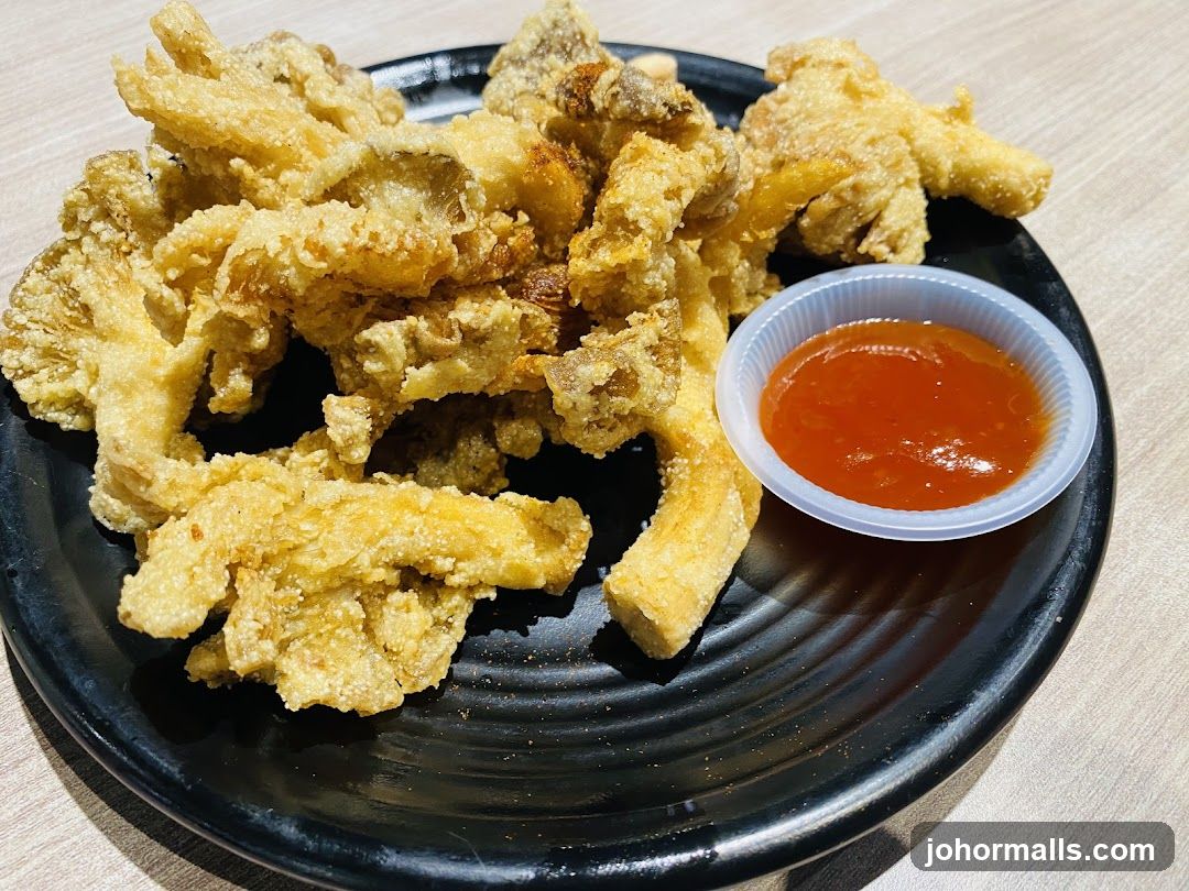 Crispy Fried Mushrooms with Dipping Sauce