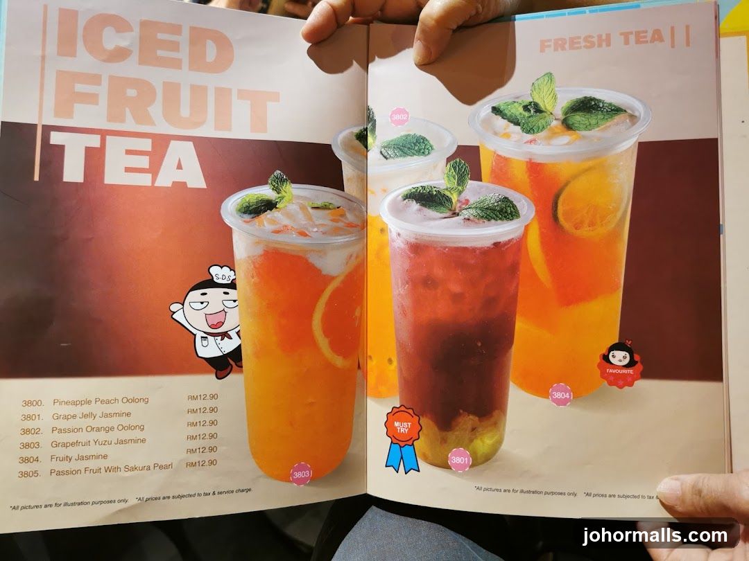 ICED FRUIT TEA