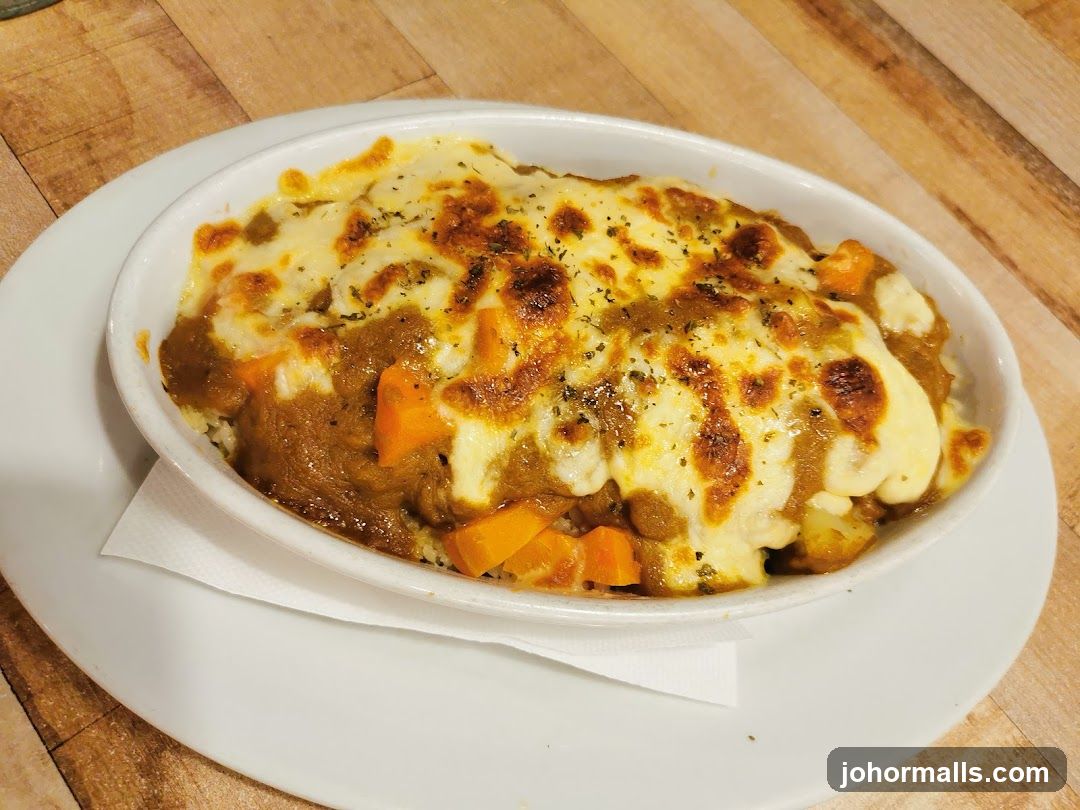 Cheesy Curry Rice