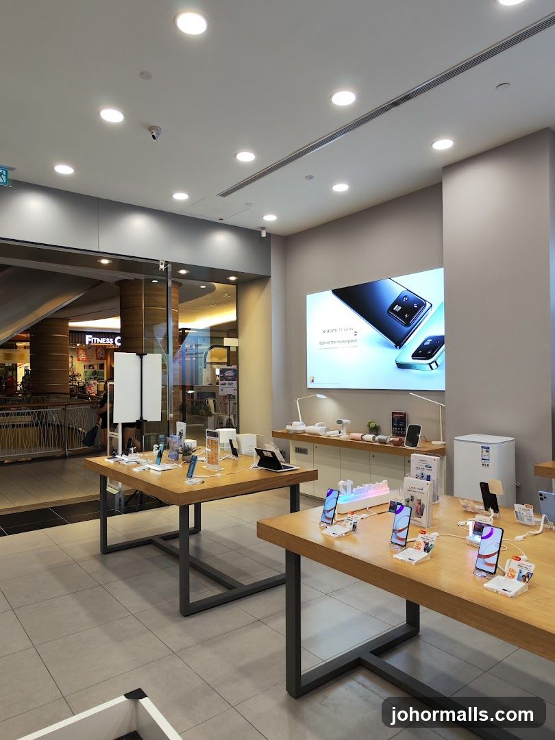 Electronics Store Display