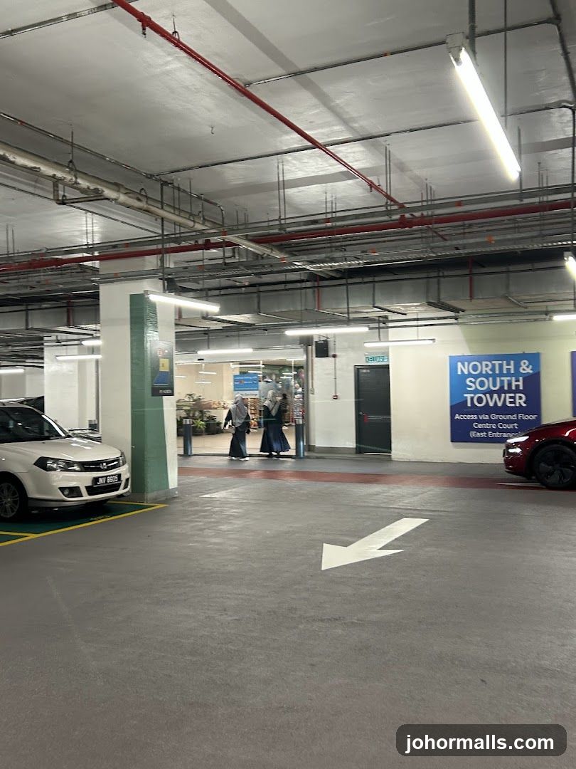 Parking Garage Entrance