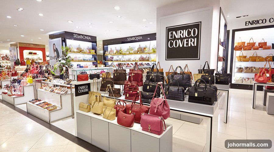 Handbag and Shoe Store Display