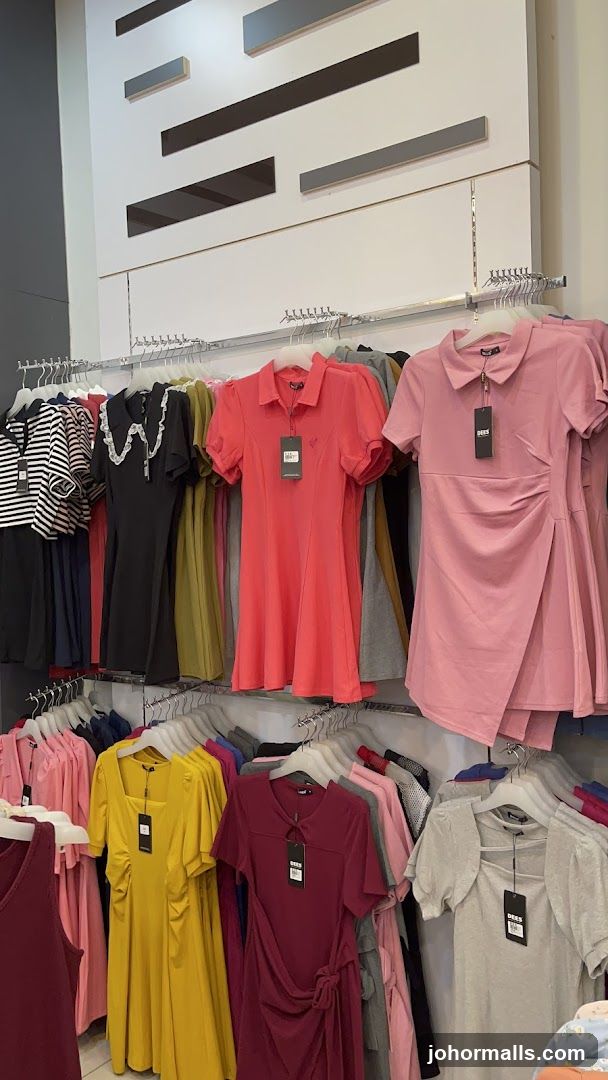 Women's Dresses on Display