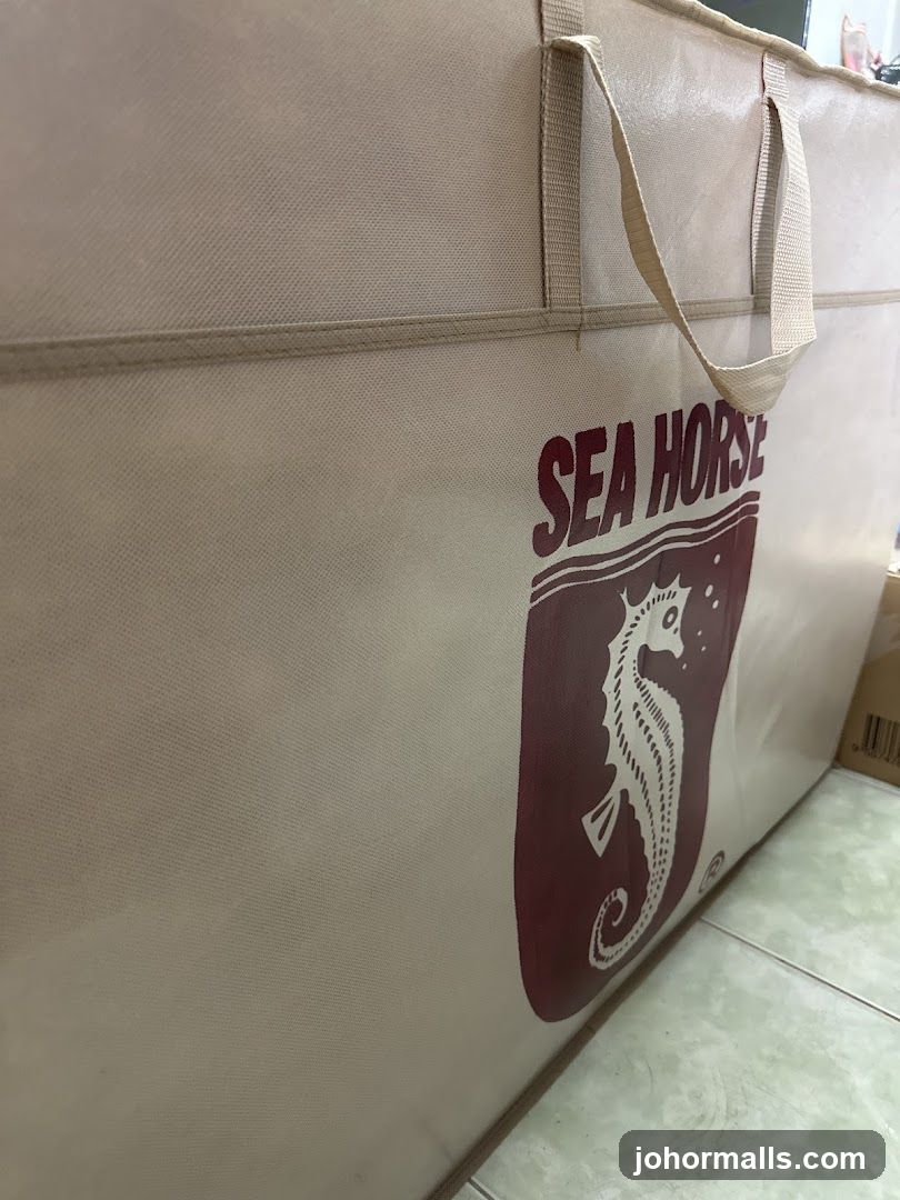 Storage Bag with Seahorse Logo