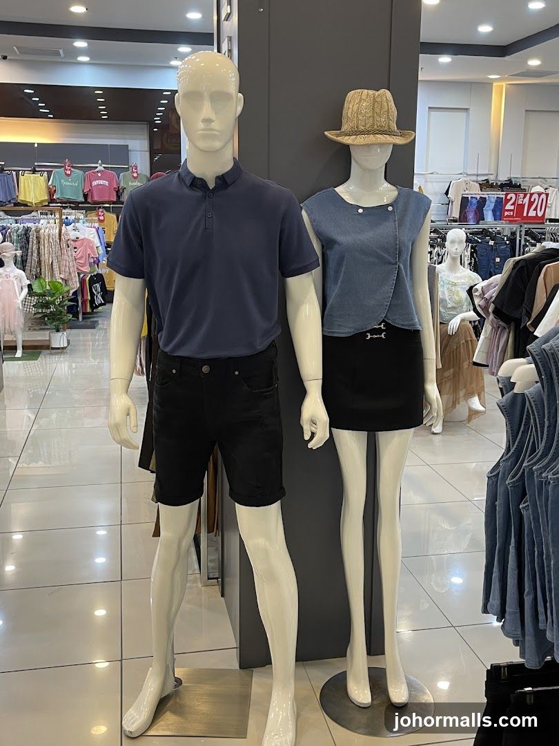 Mannequins in Clothing Store