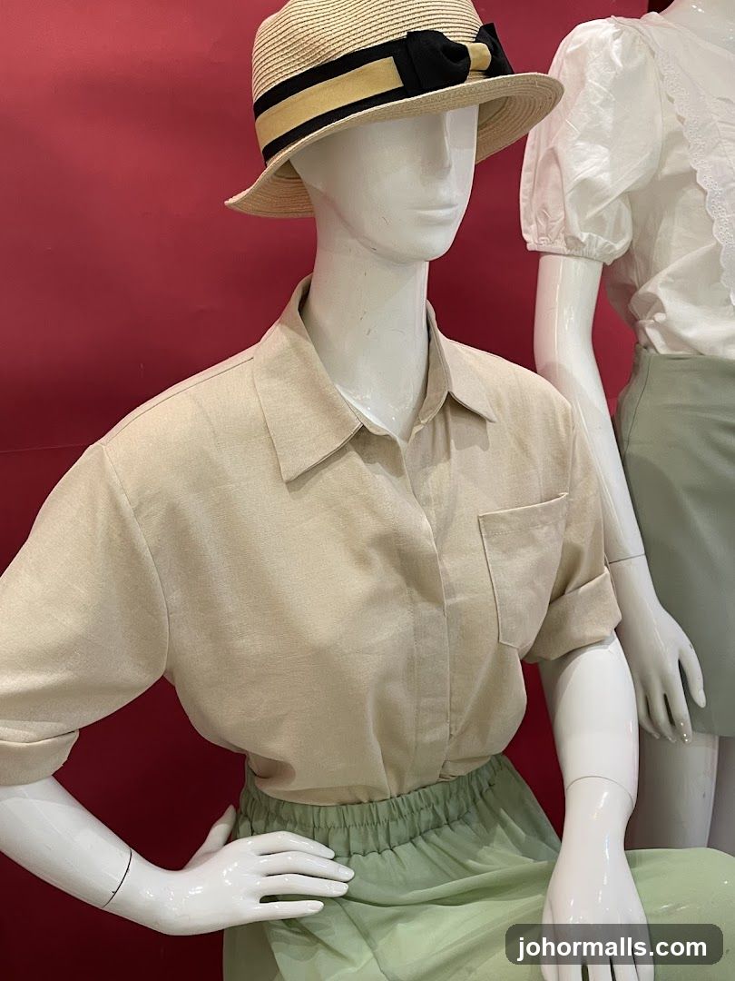 Mannequins in Summer Attire