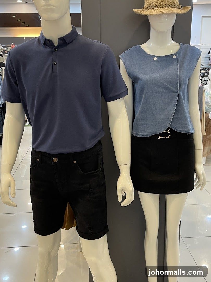 Mannequins in Apparel Store