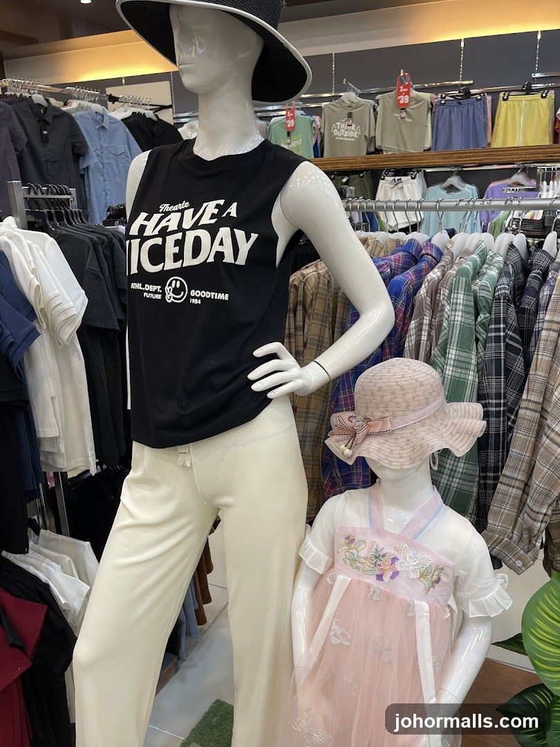 Mannequins in a Clothing Store