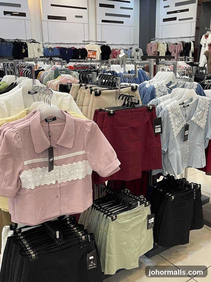 Clothing store display