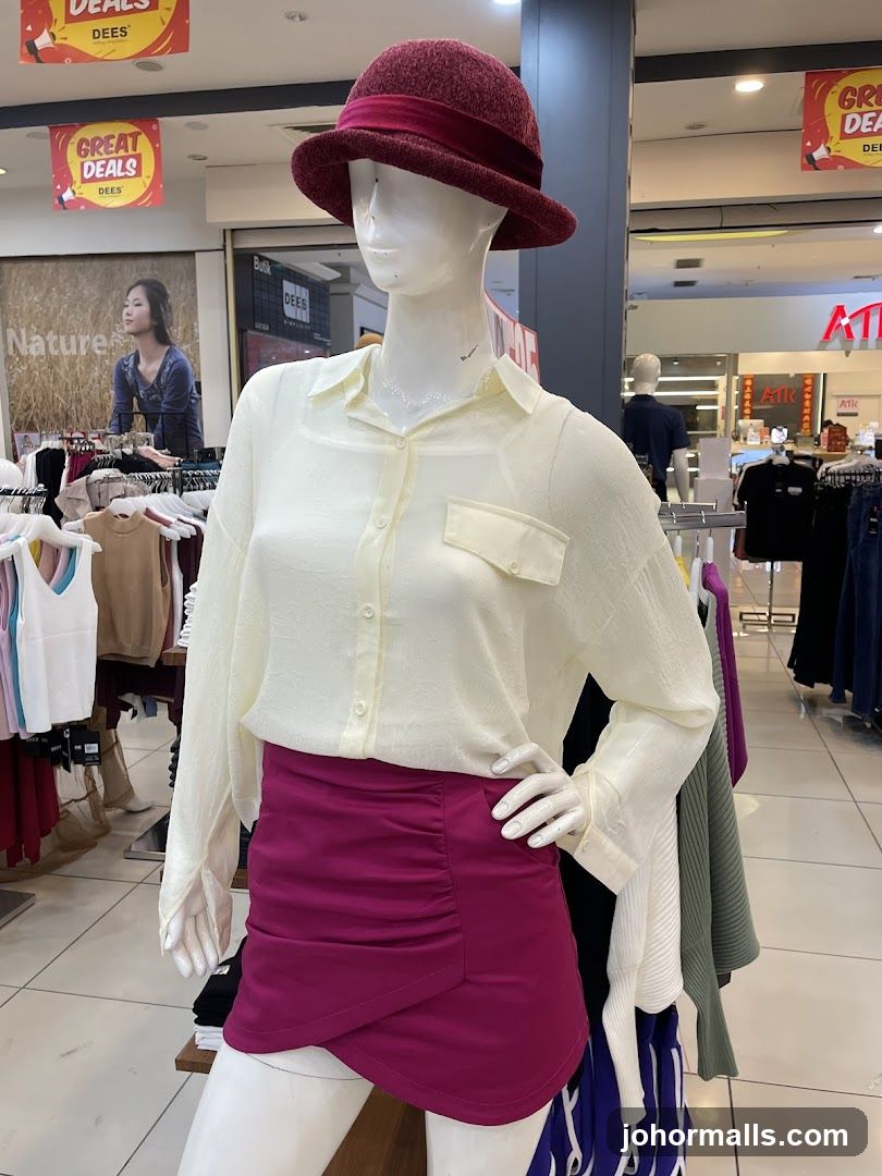 Mannequin in store