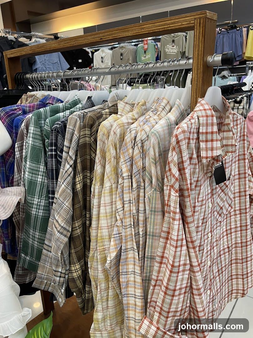Plaid Shirts on Display