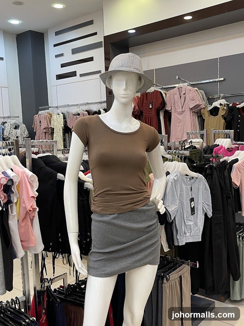 Mannequin in a Clothing Store