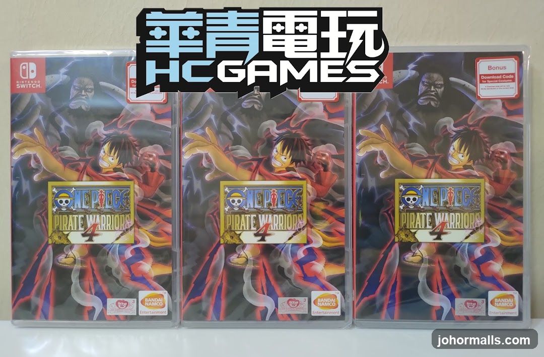 One Piece: Pirate Warriors 4 Nintendo Switch Game Cases
