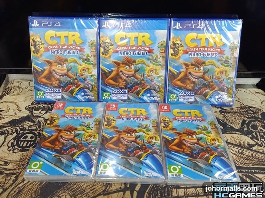 Crash Team Racing Nitro-Fueled Video Games