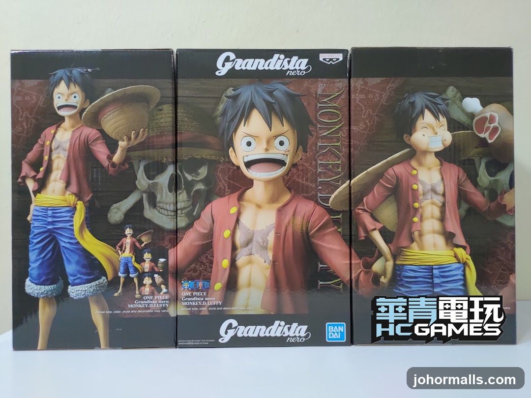 One Piece Grandista Nero Monkey D. Luffy Figures