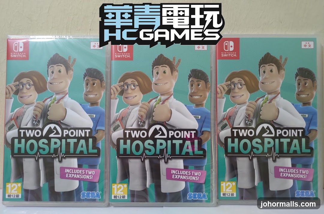 Two Point Hospital Nintendo Switch Game Cases