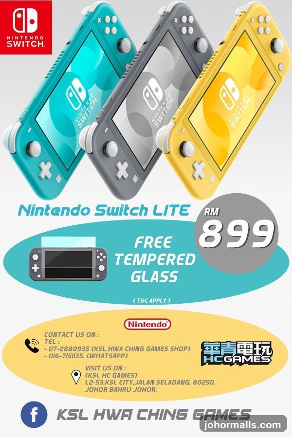 Nintendo Switch LITE Advertisement
