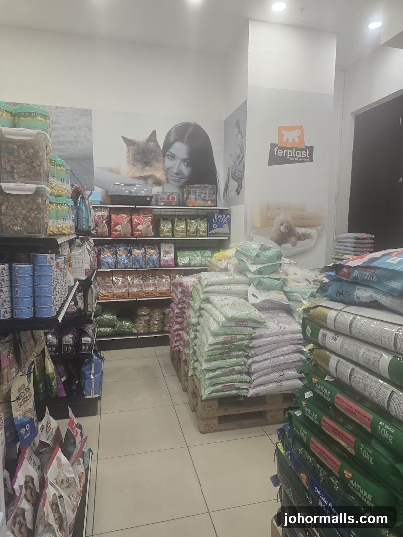 Pet Food Store Interior