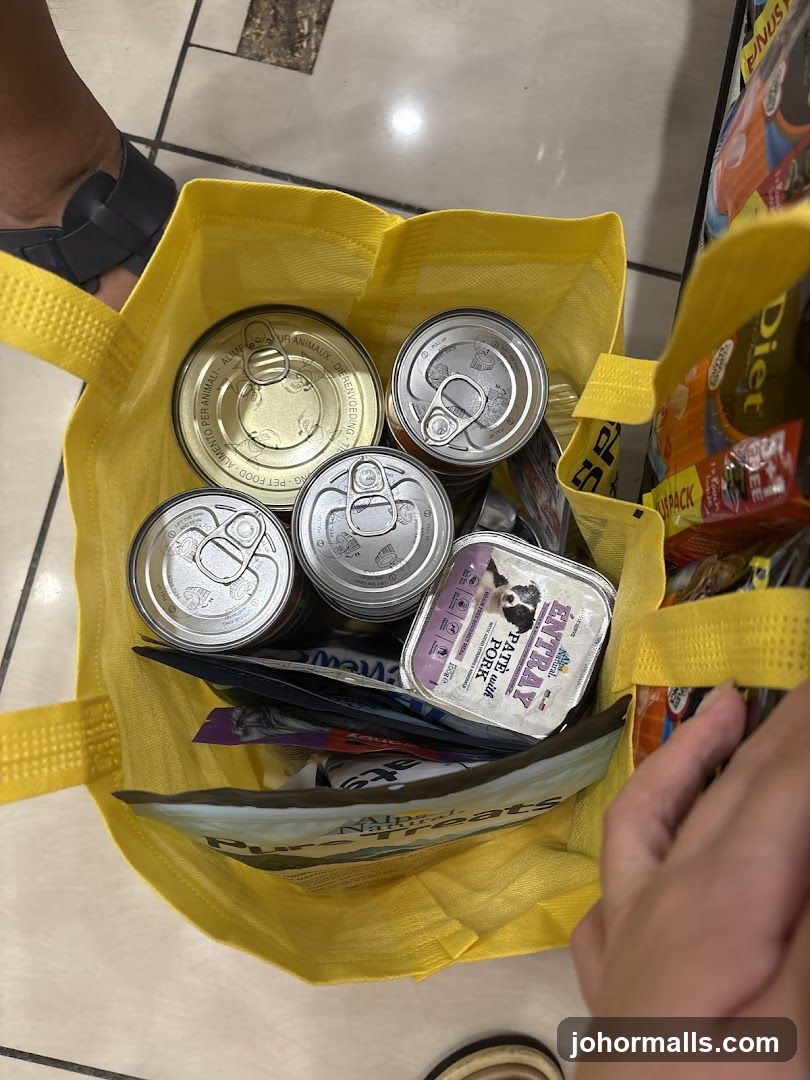 Bag of Pet Food