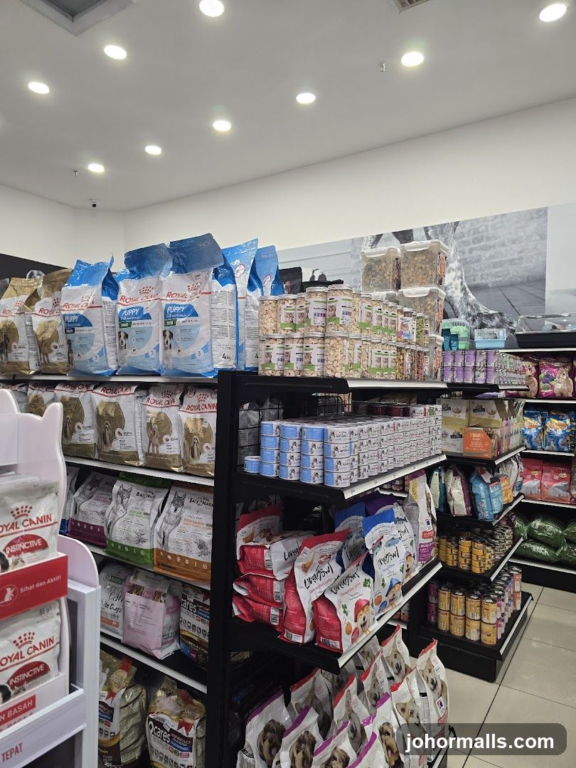 Pet Food Store Aisles