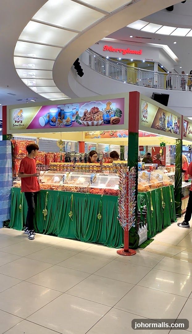 Snack Stall in a Mall
