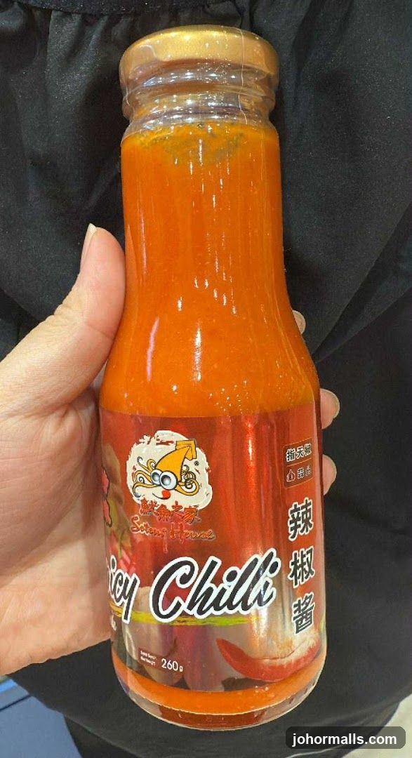 Spicy Chilli Sauce Bottle