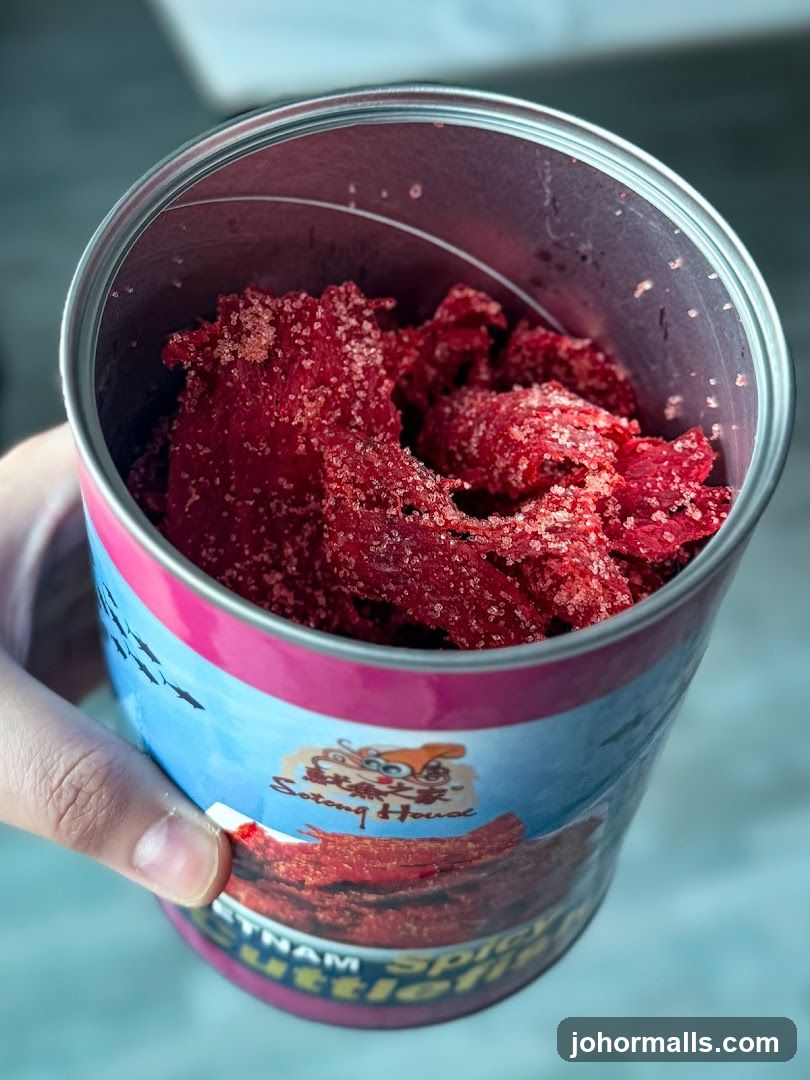Spicy Cuttlefish Snack