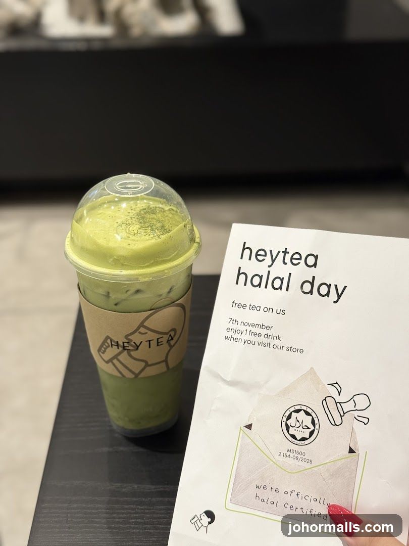 Heytea Halal Day Promotion