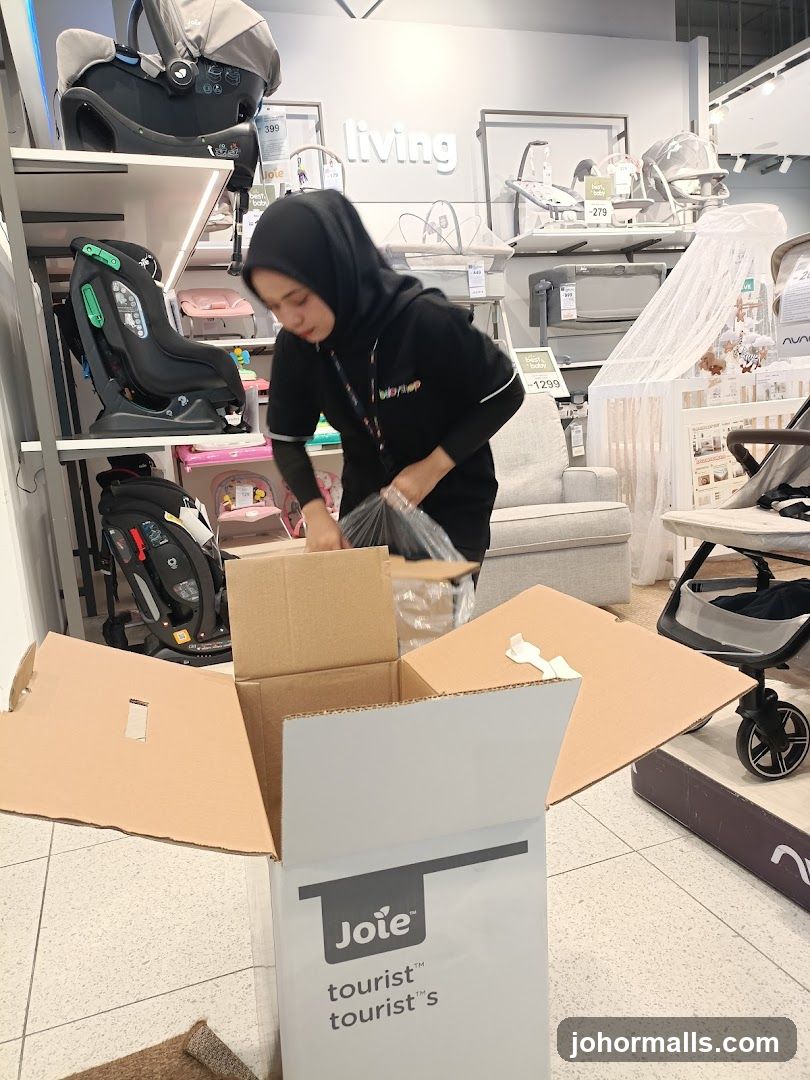 Unpacking a Baby Product
