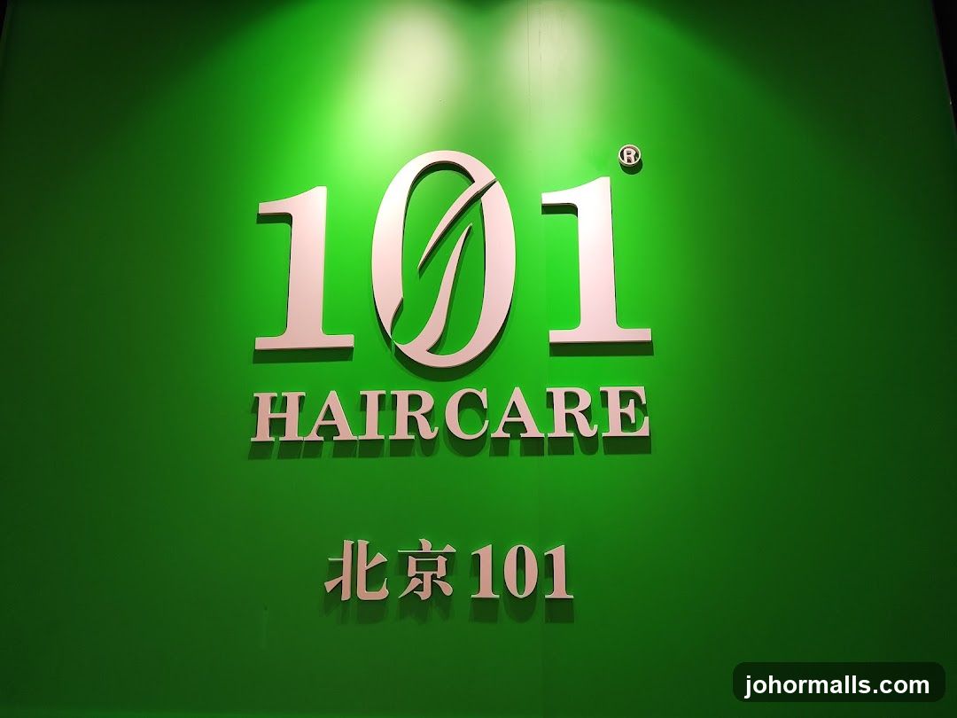 101 Haircare Sign