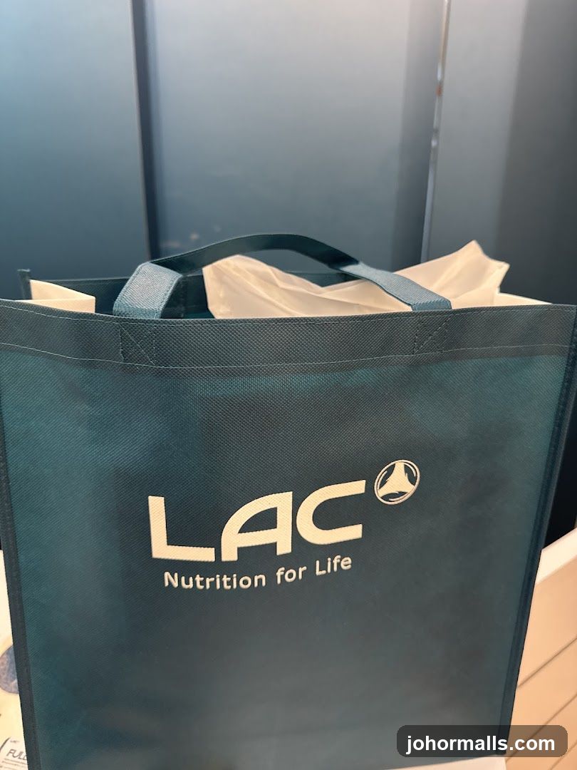 LAC branded shopping bag