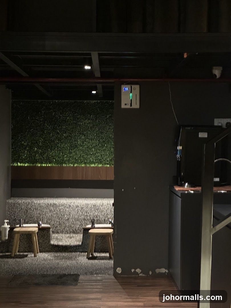 Spa waiting area