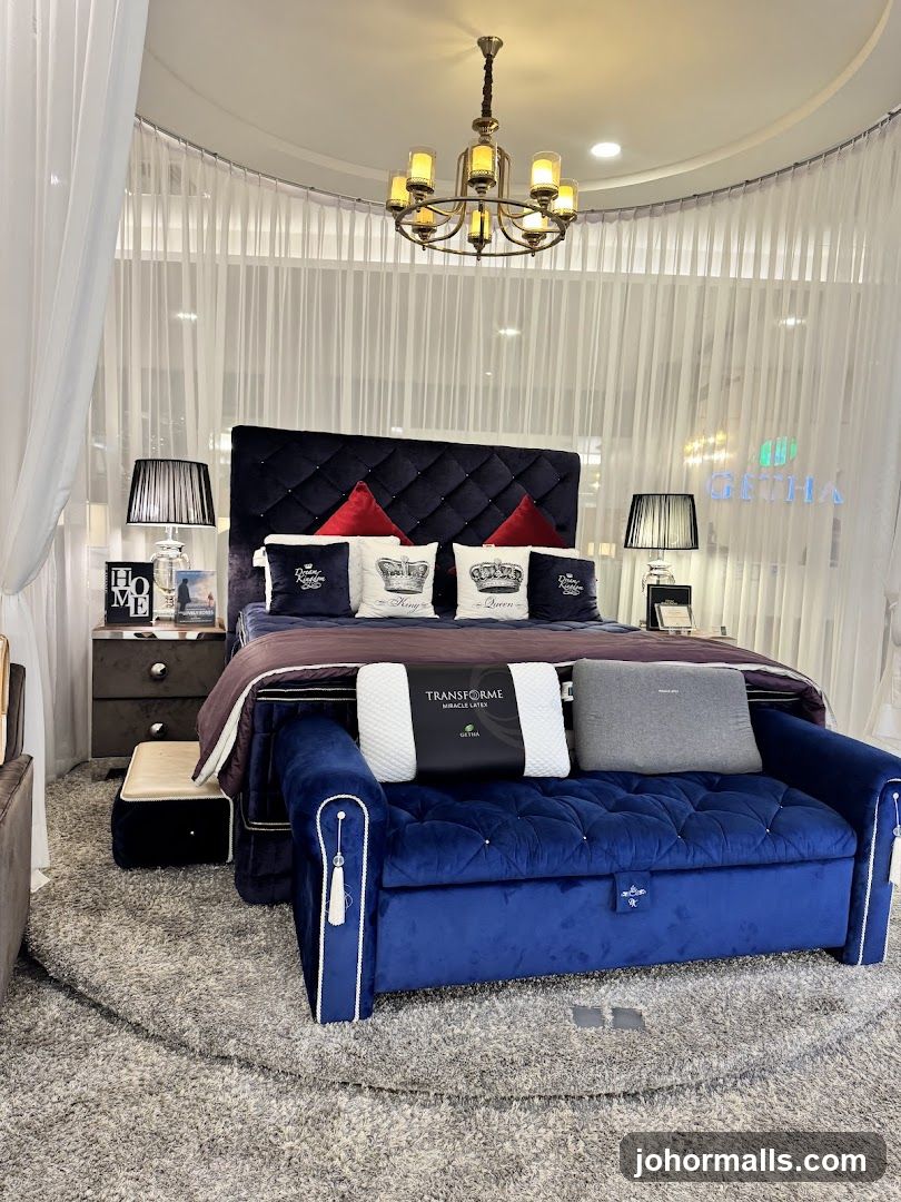 Luxurious Bedroom Display