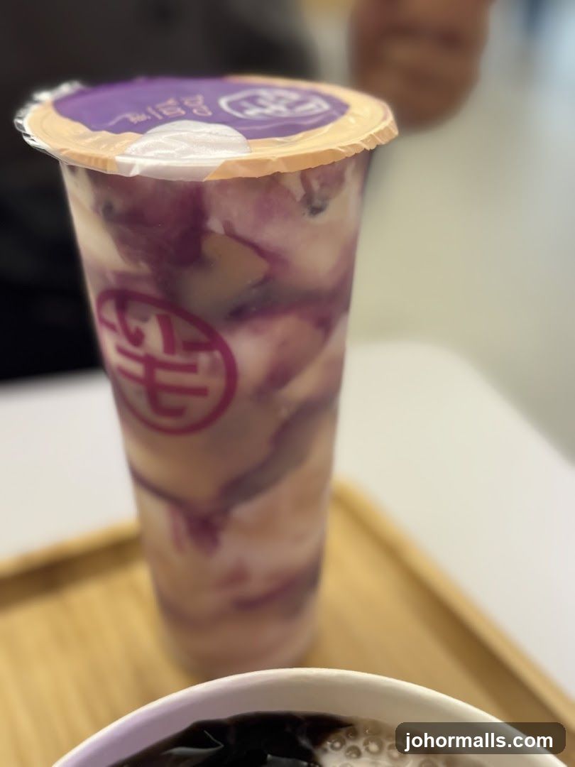 Purple Swirl Drink
