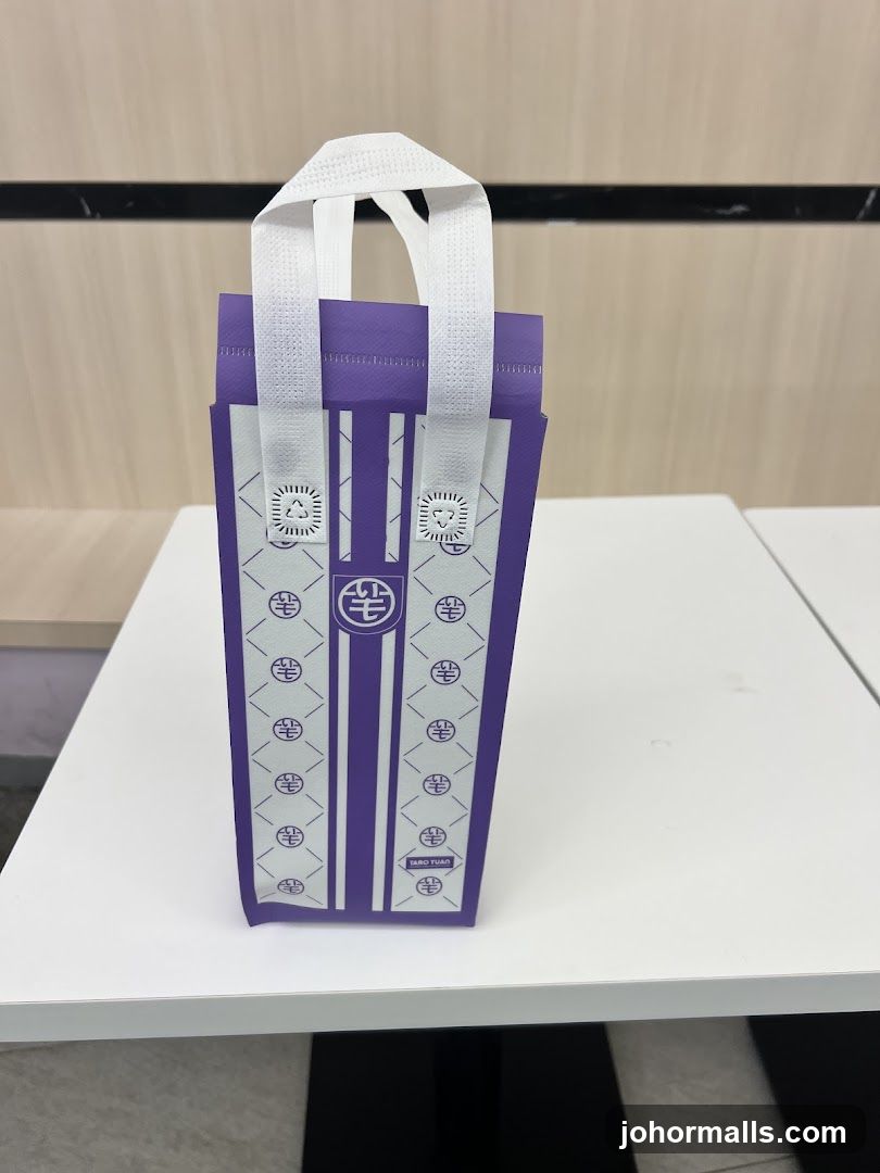 Purple Gift Bag