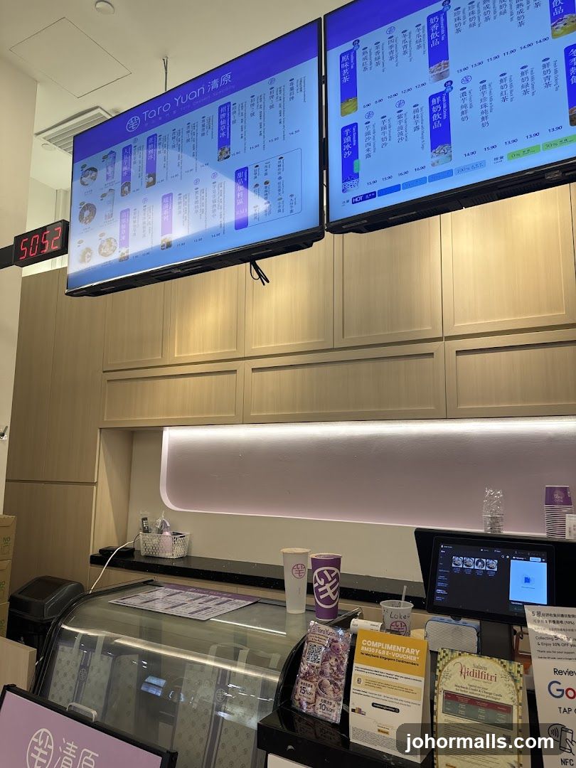 Taro Yuan Menu